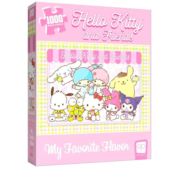 Hello Kitty and Friends My Favorite Flavor 1000-piece Jigsaw Puzzle - Picture 2 of 8